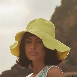 Bright Yellow Women's Sun Hat